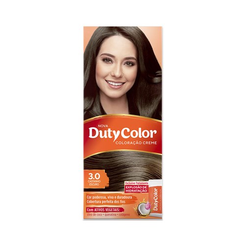 Coloração Duty Color 3.0 Castanho Escuro