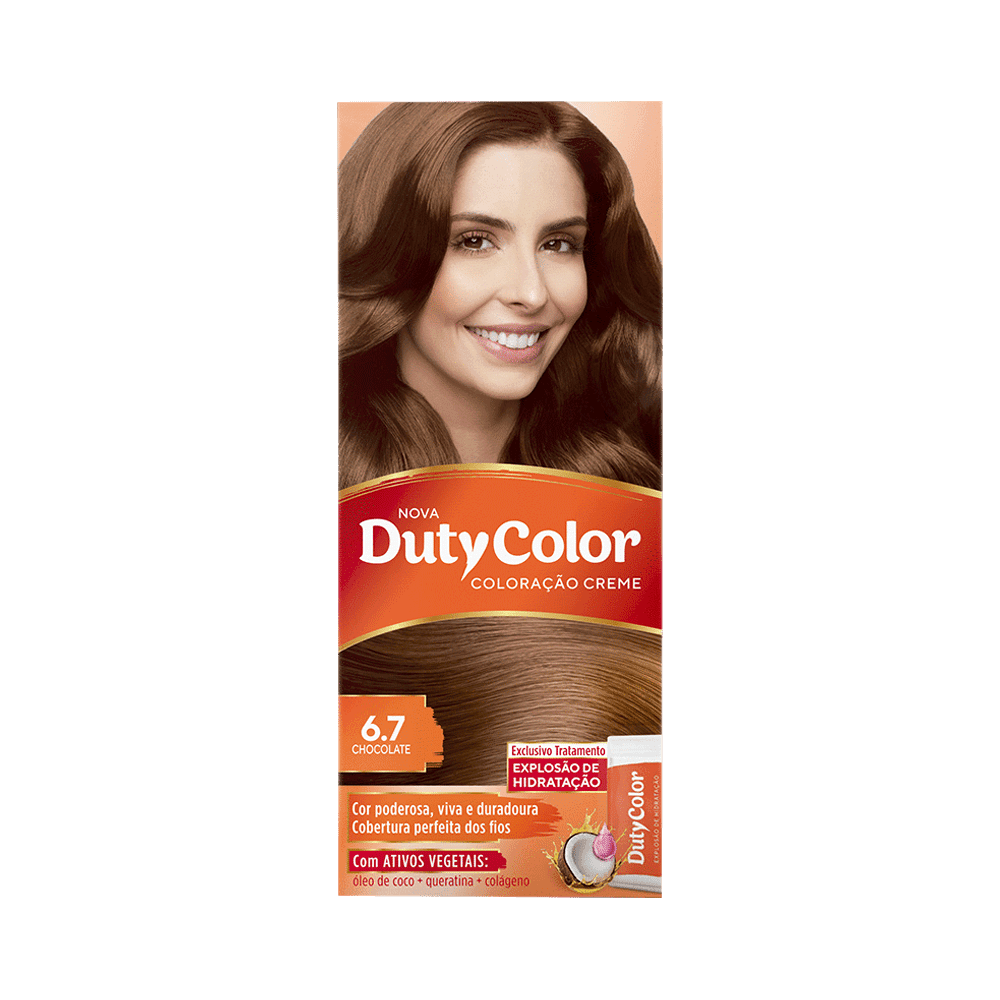 Coloração Duty Color 6.7 Chocolate