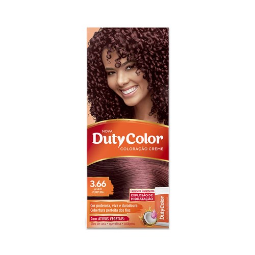 Coloração Duty Color 3.66 Acaju Púrpura