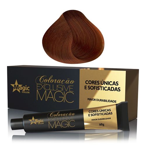 Coloração Exclusive Magic - 8.4 - Loiro Claro Cobre - 60g