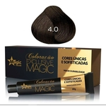 Coloração Exclusive Magic Color 4.0- Castanho Médio - 60g