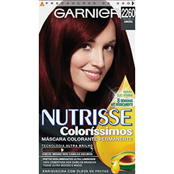 Coloração Garnier Nutrisse - Coloríssimo 2260 Amora