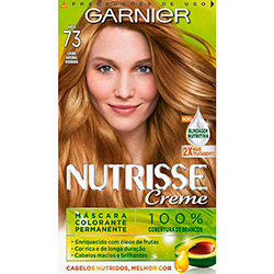 Coloração Garnier Nutrisse - Garnier - Louro Natural Dourado - Avelã - 73