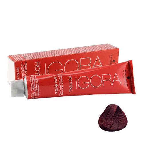 Coloração Igora Royal 6-88 Vermelho Rubi