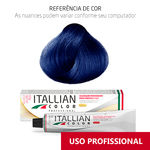Coloração Itallian Color Professional 60g Corretor Azul Cb