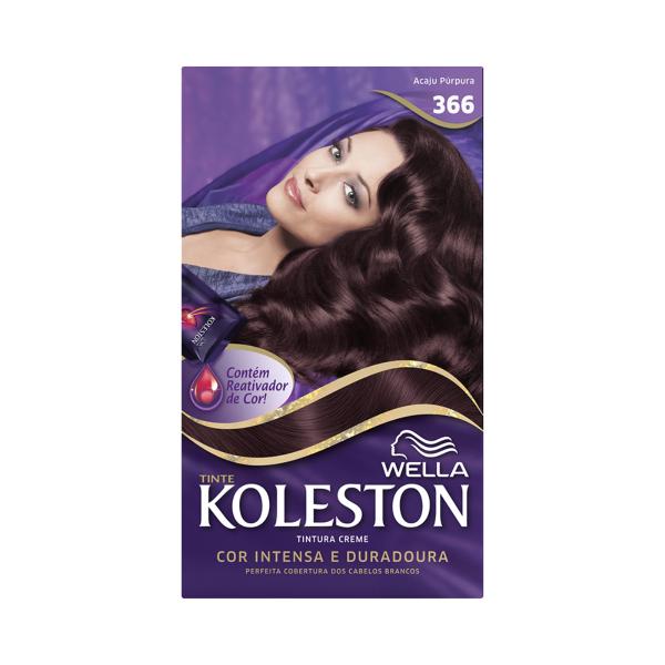 Coloração Koleston - 366 Acaju Púrpura - Wella