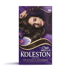Coloração Koleston Kit 50 Castanho Claro