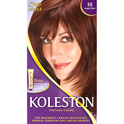 Coloração Koleston Kit 55 Acaju Claro - Wella