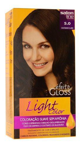 Coloração Light Color Efeito Gloss 5.0 - Salon Line