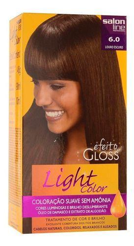 Coloração Light Color Efeito Gloss 6.0 - Salon Line