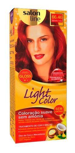 Coloração Light Color Efeito Gloss 66.46 - Salon Line