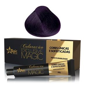 Coloração Magic Color Exclusive Magic 60g - Castanho Claro Violeta 5.20