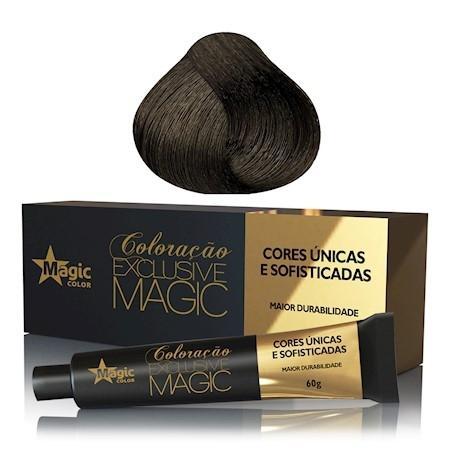 Coloração Magic Color Exclusive Magic 60g - Castanho Médio 4.0