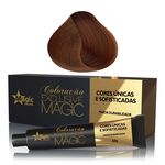 Coloração Magic Color Exclusive Magic 60g - Lloiro Claro Dourado Acobreado 8.34
