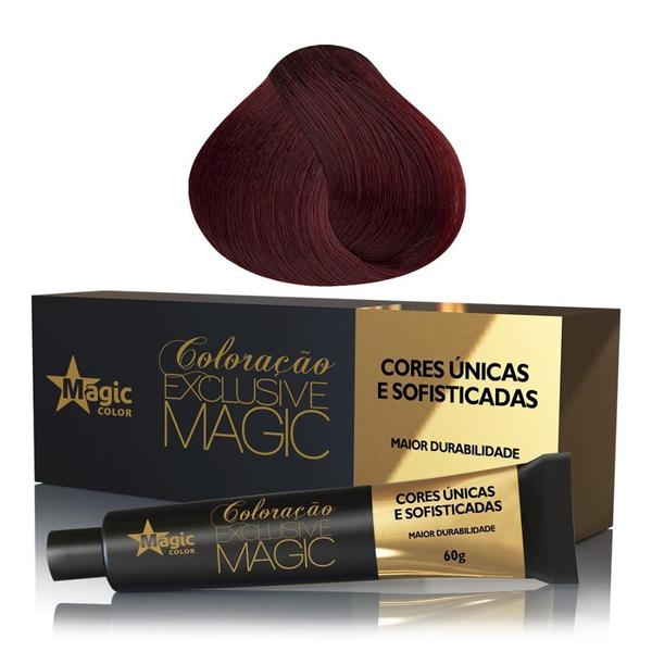 Coloração Magic Color Exclusive Magic 60g - Loiro Escuro Vermelho Intenso Especial 66.60