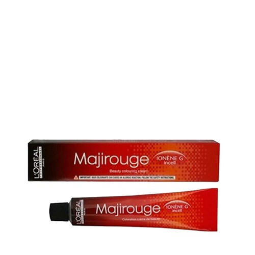 Coloração Majirouge L'oréal Louro Escuro Vermelho Profundo 6.66