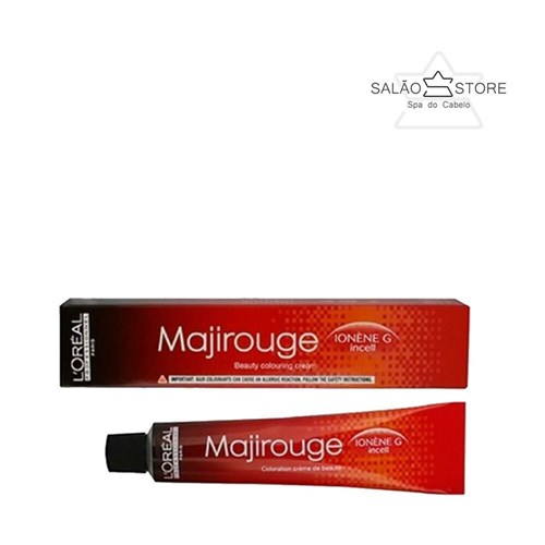 Coloração Majirouge L'oréal Louro Claro Acobreado Dourado 8.43