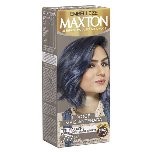 Coloração Maxton Você Mais Antenada Azul Denim 777