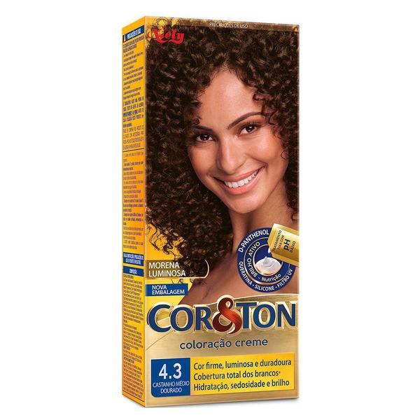 Coloração Niely CorTon - Tons Castanhos - Cor e Ton