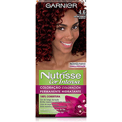 Coloração Nutrisse Cor Intensa 4.6 - Garnier