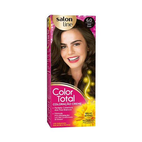 Coloração Salon Line Color Total 6.0 Louro Escuro