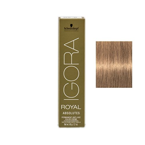 Coloração Schwarzkopf Professional Igora Royal Absolutes 60ml (8-50 Louro Claro Dourado Natural)