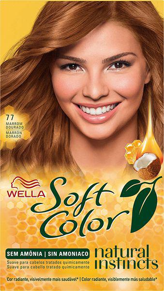 Coloração Soft Color 0077 Marrom Dourado - Wella