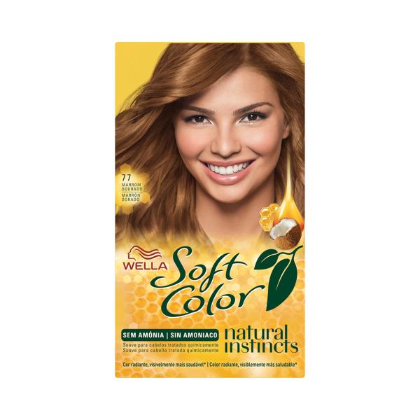 Coloração Soft Color - 77 Marron Dourado - Wella