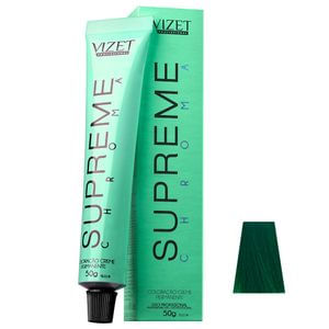 Coloração Supreme Chroma 0.7 Corretor Verde/Mate 50g Vizet