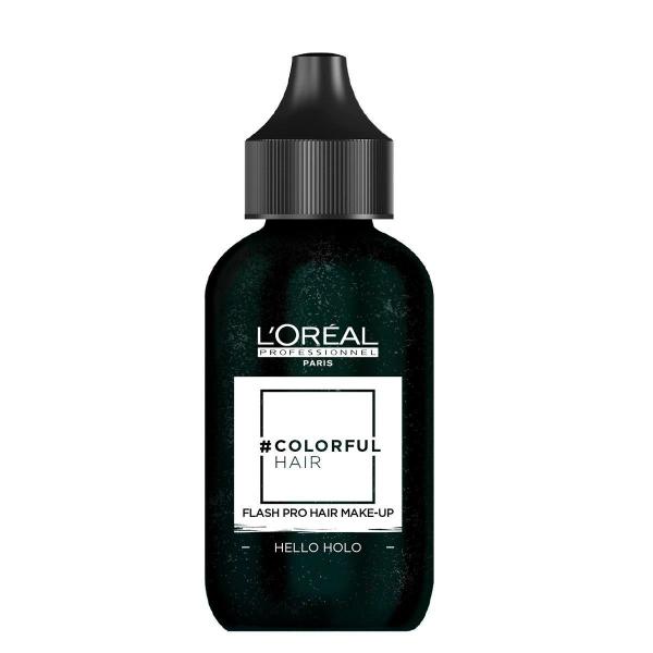 Coloração Temporária L'Oréal Professionnel Colorful Hair FlashPro Hair Make-Up Cor Hello Holográfic
