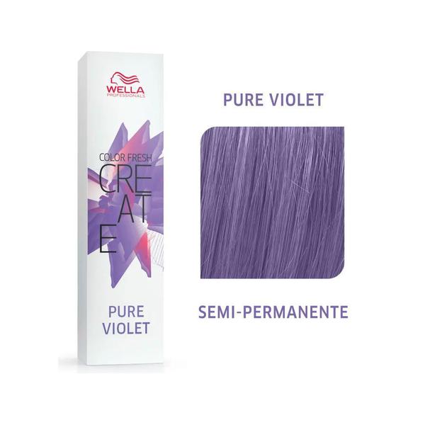 Coloração Wella Color Fresh Creator - Pure Violet 60g