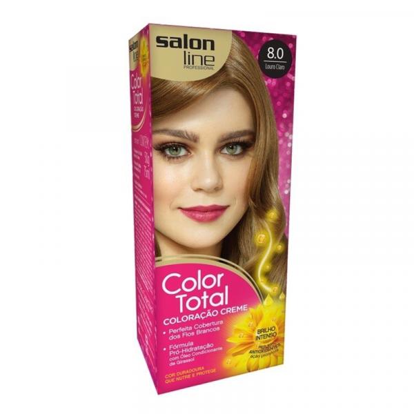 Coloraco Salon Line Color Total Louro Claro 8.0