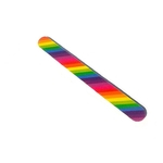Colorful Double-Sided Nail File Repair Grinding Rainbow Contusion Strip