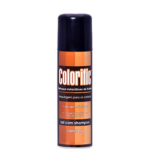 Colorific Retoque de Raízes Instantâneo Aspa Castanho Escuro Spray com 120ml