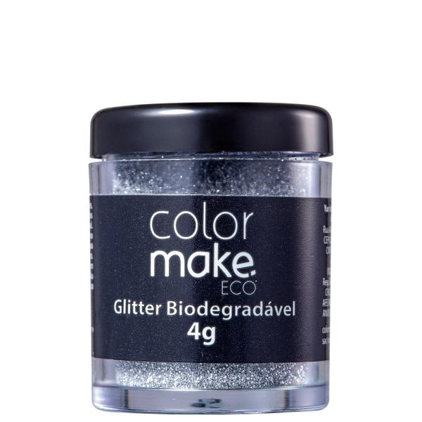 Colormake Eco Prata - Glitter Biodegradável 4g