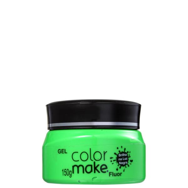 Colormake Fluor Verde - Tinta em Gel 150g
