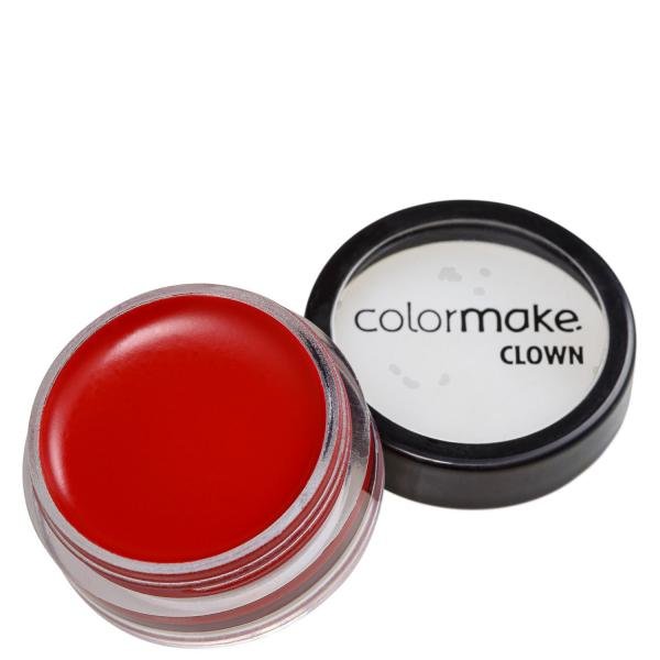 Colormake Mini Clown Makeup Vermelho - Tinta Cremosa 8g