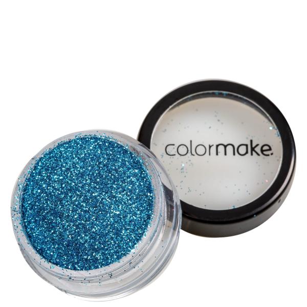 Colormake Pó Pote Azul Claro - Glitter 4g