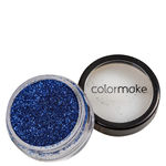 Colormake Pó Pote Azul - Glitter 4g