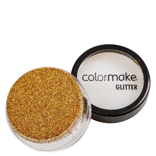 Colormake Pó Pote Ouro Holográfico - Glitter 4g