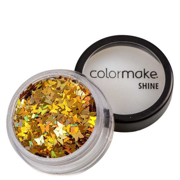 Colormake Shine Formatos Borboleta Ouro - Glitter 2g