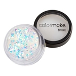 Colormake Shine Formatos Diamante 3d Perola Azul - Glitter