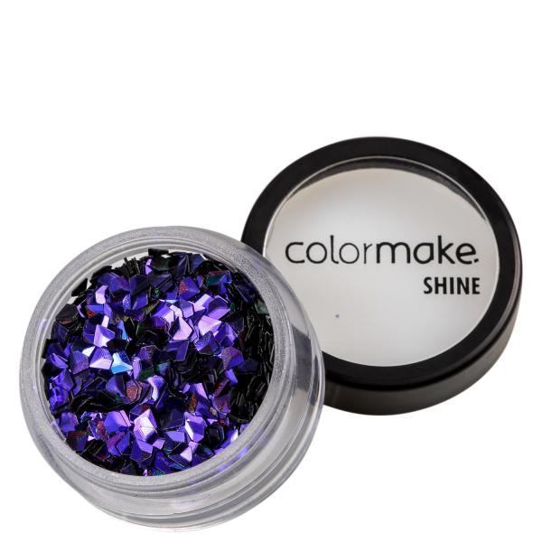 Colormake Shine Formatos Diamante 3D Roxo - Glitter 2g