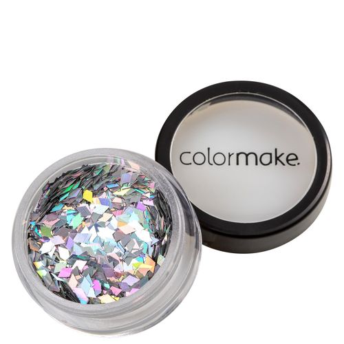 Colormake Shine Formatos Diamante Prata - Glitter 2g