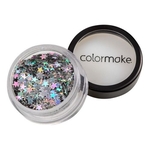 Colormake Shine Formatos Estrela Prata - Glitter 2g