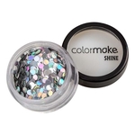 Colormake Shine Formatos Ponto Prata - Glitter 2g Blz