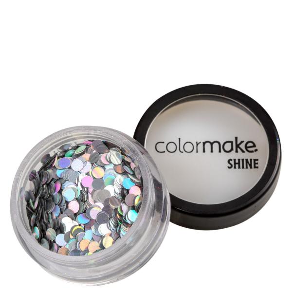 Colormake Shine Formatos Ponto Prata - Glitter 2g