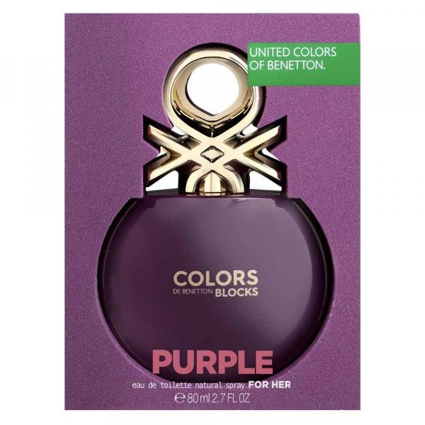 Colors Purple Collector Benetton Perfume Feminino - Eau de Toilette