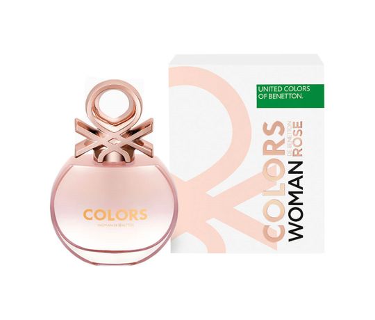 Colors Woman Rose de Benetton Eau de Toilette Feminino 50 Ml