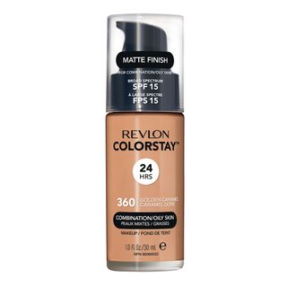Colorstay Pump Combination/Oily Skin Revlon - Base Líquida Golden Caramel